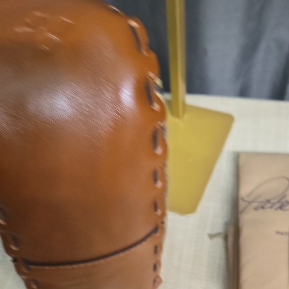 Patricia Nash Tan and Brown Map Print Shoulder Bag - Picture 16 of 16